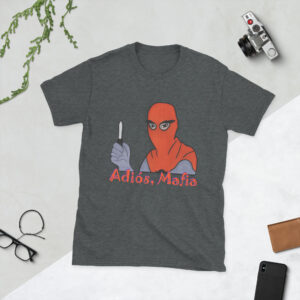 Camiseta unissex AdiĂłs, MĂĄfia â Homem Aranha Turco