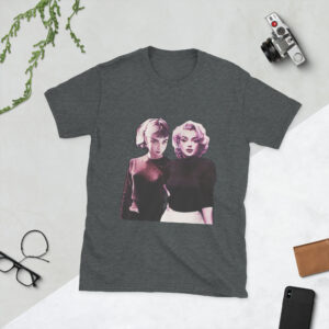 Camiseta unissex Audrey & Marilyn