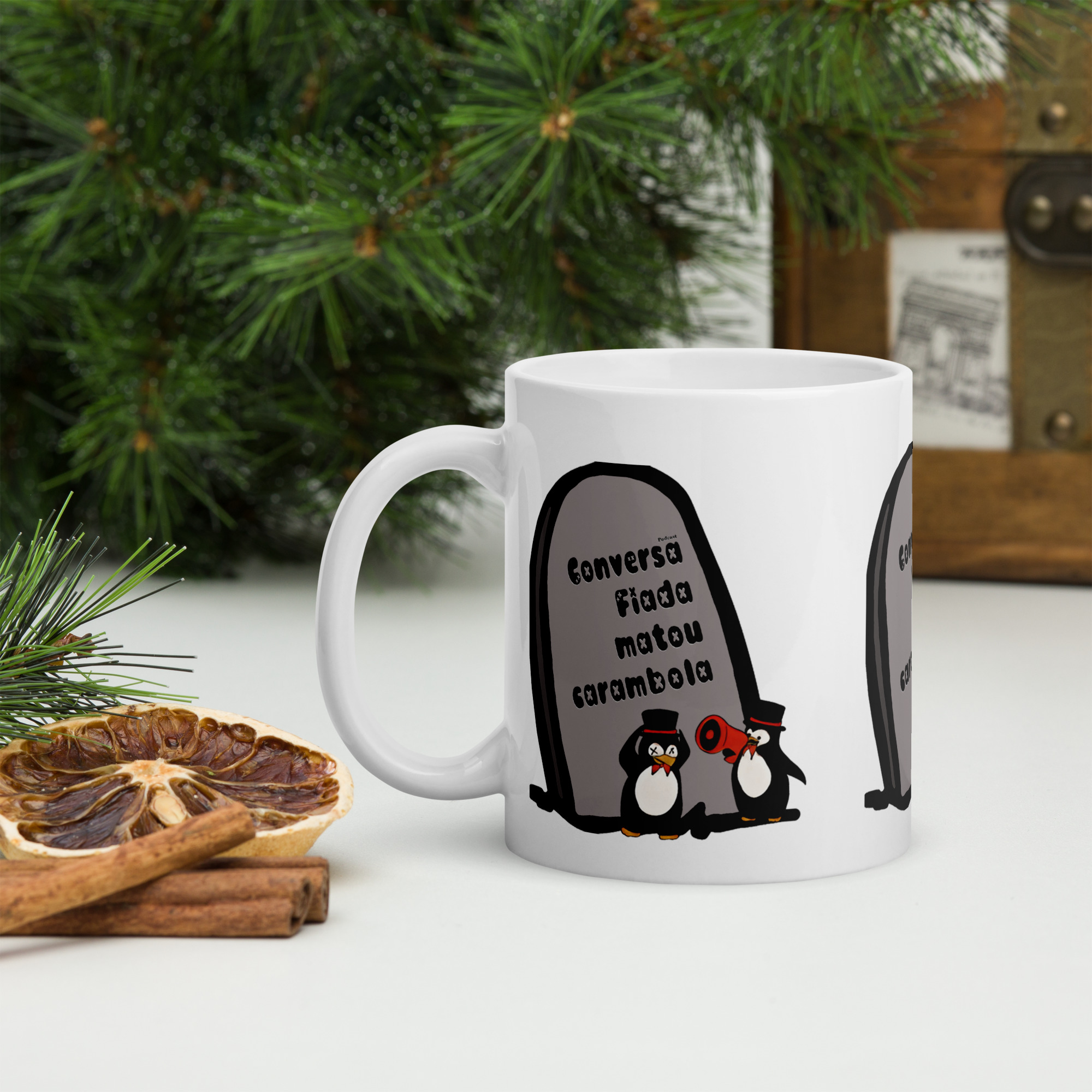 Caneca Conversa Fiada matou Carambola - Imagem 2