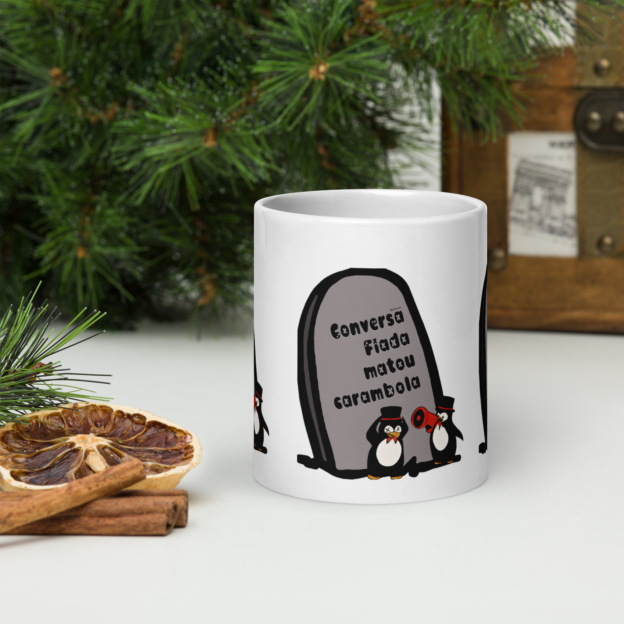 Caneca Conversa Fiada matou Carambola - Imagem 9
