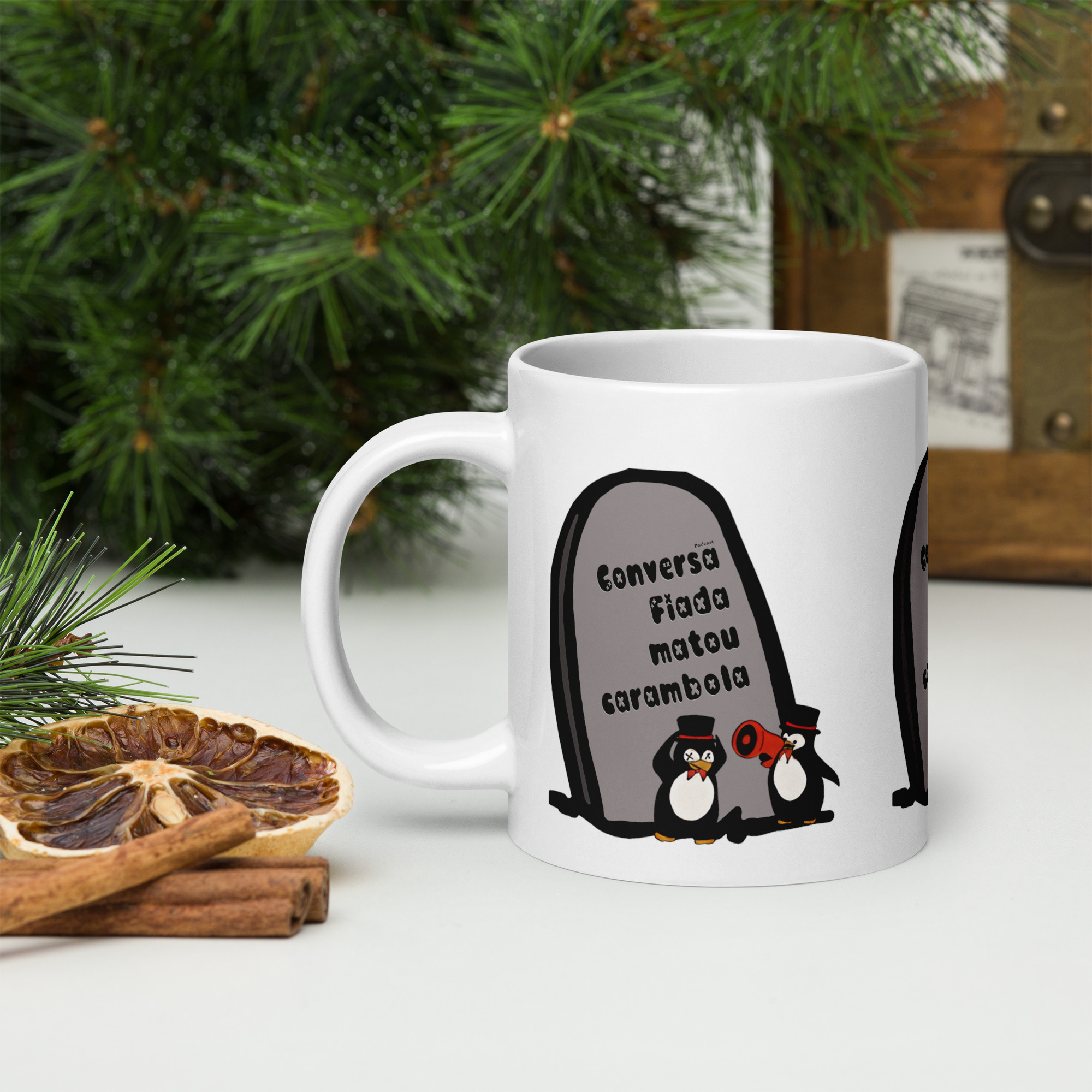 Caneca Conversa Fiada matou Carambola - Imagem 8