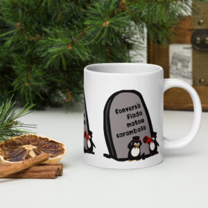 Caneca Conversa Fiada matou Carambola