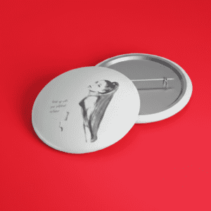 botton pin ariana grande