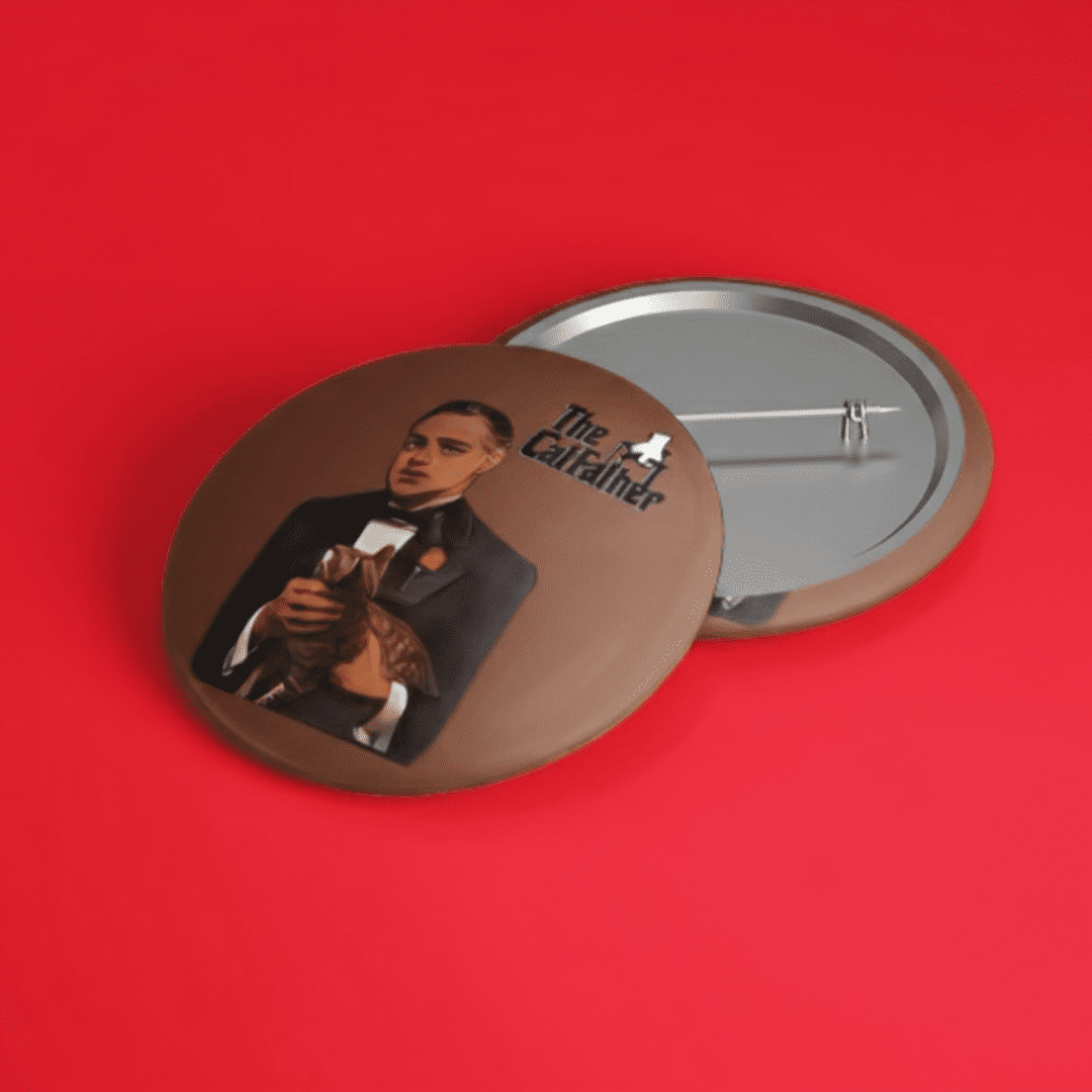 botton pin o poderoso chefão